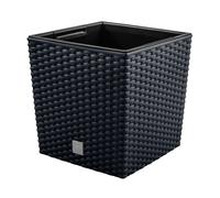 Maceta Rato Low universal con depósito antracita DR269L-S433