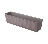 Maceta ratolla p, dimensiones (mm) 590x154x142, color mocca