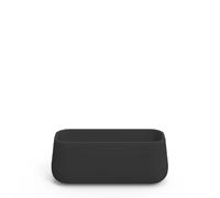 Maceta rectangular de polietileno newgarden camelia 98 x 39 x 39.4 cm negro