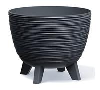 Vaso de flores ⌀395 mm ⌀ 290 mm ⌀ 236 mm Prosperplast Furu Antracita Diseño