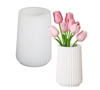 Maceta redonda creativa de silicona resistente, reutilizable, cemento fundido, suministros de manualidades para el hogar y el jardín, silicona flexible