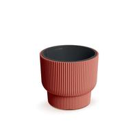 Maceta redonda Milly DBMLR300 cobre con inserto ranurado