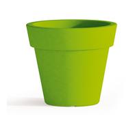 MACETA RESINA H45 MODERNA MACETERO MADE IN ITALY DISEÑO JARDÍN VERDE