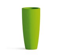 MACETA RESINA H90 ALTA MODERNA REDONDA MADE IN ITALY DISEÑO JARDÍN VERDE