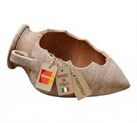 Maceta Siena Anfora Tagliata Terracota, Resistente a heladas, Color Terracota Italiana, Ideal para Exteriores, jardín, balcón y terraza (Anfora 40 cm)