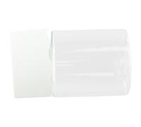 Maceta transparente con recipiente a prueba de fugas, entrada de agua y cubierta desmontable, adecuada para propagación de plantas y decoración de interiores