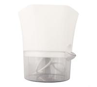 Maceta transparente de riego automático con función de almacenamiento de agua, material plástico, resistente, transpirable y reutilizable (M)