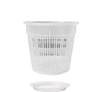 Maceta transparente for Control de raíces, maceta malla, 10 Uds Para Jardín