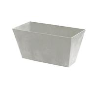 Maceta tubus case beton effect 12l., dimensiones (mm) 400x216x200, color hormigón