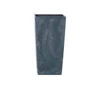 Prosperplast Maceta urbi Square Beton Effect 7,2l., con depósito, Dimensiones (mm) 170x170x325, Color Antracita