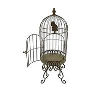 Maceta Vintage, Soporte De Exhibición para Macetas De Jardín De Jaula De Pájaros, Enrejado De Almacenamiento De Estilo De Jaula De Pájaros Decorativo, Marco De Escalada De Soporte Alto para Piso De