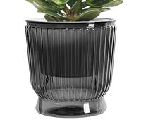 Macetas con riego automático: recipiente para flores, macetero con indicador de nivel de agua, recipiente botánico, equilibrio ďe humedad del suelo, alimentación đe raíces, construcción resistente a f