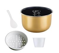 Macetas de arroz antiadherentes intercambiables de metal, opción de 3 L, 4 L, 5 L, ajuste universal, pieza de repuesto para electrodomésticos de cocina, ollas interiores