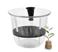 Macetas de autosaciado para plantas de interior - Plantadores automáticos de agua con nivel de agua visible | Suministros de jardín hidropónicos para cultivo de fresas, cultivo de tomate, balcón y