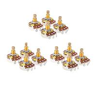 Macetas de Control de Tamaño Métrico A500K Potenciómetros de cono de Audio Pot (Juego de 16)