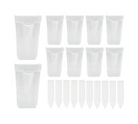 Macetas de iniciación | Drenaje transpirable de doble capa | Macetas de vivero de visibilidad del agua para plantas | para interiores y exteriores, dormitorio, hotel, jardín, porche, patio, corte de