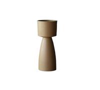 macetas de Interior Creative Plastic Flower Pots with Stems: Perfect For Display In Living Rooms and Shopping Malls(Yellow,Medio)