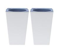 Macetas de riego automático | Juego de macetas para orquídeas | macetas para el hogar, apartamento, jardín, escritorio, balcón, terraza, cocina, principiantes, salón, dormitorio, alféizar de la