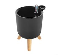 Macetas de riego inteligentes con orificios de drenaje efectivos e indicador de nivel de agua para plantas (140 x 130 cm)
