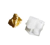 Macetas de silicona flexible con figura de ángel para hormigón, suculentas, soporte creativo para bolígrafos, herramienta para hacer macetas de jardín de silicona