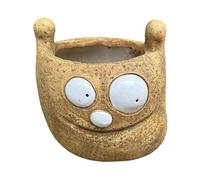 Macetas Divertidas para Plantas - Decoración Moderna de Resina con Expresiones Faciales para Escritorio,Macetero para Flores Pequeñas | para Hogar Oficina Escritorio Mesa Estantería Interior Exterior