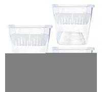 Macetas hidropónicas - Macetas con agujeros de drenaje, macetas de vivero, maceta de semillas | Para jardín al aire libre, balcón, ventana, cocina, dormitorio, vegetales, flores, frutas, jardines