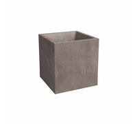 Macetero Artevasi Sydney Cuadrado 30 cm Taupe Mate 21 L