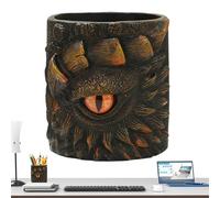 Macetero Botánico De Resina: Ligero Y Duradero, Esculpido, Soporte Para Plantas De Interior Y Exterior, Diseño Decorativo De Mesa | Exhibición del-Patio del-Escritorio del-Balcón, Decoración De Config