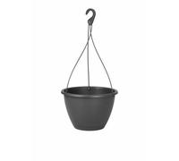 Macetero colgante Artevasi Algarve 8 L Gris Antracita Mate con protección UV