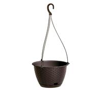 Macetero colgante ratolla round w 4,85l., dimensiones (mm) 243x243x160, color ocre oscuro