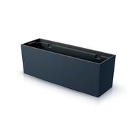 Prosperplast Macetero Color Antracita,con depósito, colección URBI Case de 77 x 23,5 x 24,6 cm