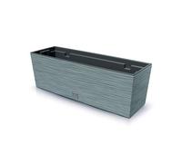 Prosperplast Macetero colección FURU color cemento con depósito 58x18x19,5 cm 12 L