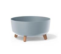 Prosperplast Macetero GRACIA gris sin depósito 38 x 38 x 19,5 cm capacidad 14,3 L