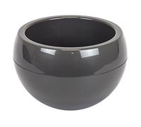 Macetero con Patas Elegantes - Maceta Antracita con Drenaje de Agua - Redonda Ø 30 cm, 6,5 L - Maceta para Interior y Exterior