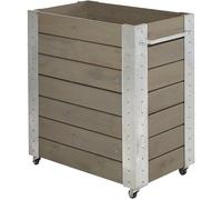 Macetero con ruedas H x A x P 950 x 870 x 500 mm