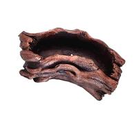 Macetero de madera sintética hecho a mano para tocón de árbol de cemento hecho a mano que trae la naturaleza a tus espacios florero artístico