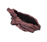 Macetero de madera sintética hecho a mano para tocón de árbol de cemento hecho a mano que trae la naturaleza a tus espacios florero artístico
