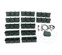 Macetero de Pared con riego automático, macetero Vertical para jardín con Temporizador, de riego automático para Plantas de Interior y Exterior, balcón, decoración del hogar,