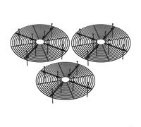 Macetero de plástico de 30 cm de diámetro, forma redonda, resistente a la intemperie, para interior y exterior, 3 unidades, color negro, blanco, verde (negro)