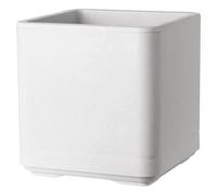 Macetero Deroma Cube Cosmo Perla 38x38x39 cm 25,5 L Plástico Reciclado