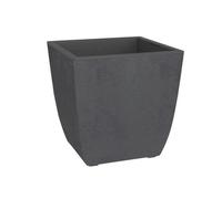 Macetero EDA Diva Basalt Gris Antracita 42 L Efecto Hormigón 44 x 44 x 44 cm
