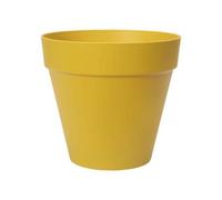Macetero Elho Loft Urban 25 Amarillo Ocre Plástico Reciclado