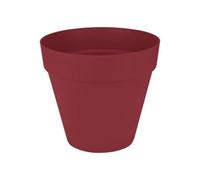 Macetero Elho Loft Urban Redondo Rojo 28,5 cm con depósito de agua