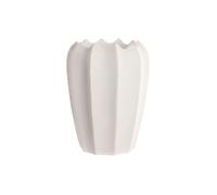 Macetero home esprit blanco fibra mediterráneo