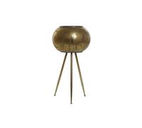 Macetero Home ESPRIT Dorado Metal Moderno 30 x 30 x 60 cm - Marca: Home ESPRIT - EAN: 8424002160692
