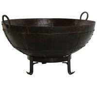 Macetero Home ESPRIT Marrón Hierro 100 x 90 x 64 cm