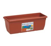 Macetero Mediterráneo De 60 Cm Marrón Stefanplast