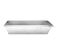 Macetero para palé europeo de metal, 1 unidad