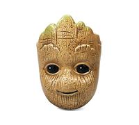 Macetero pared Marvel Groot - Macetero cerámica - Macetero original - Decoración hogar Marvel - Jarrón pared - Licencia oficial