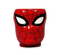 Macetero pared Marvel SpiderMan - Macetero cerámica - Macetero original - Decoración hogar Marvel - Jarrón pared - Licencia oficial